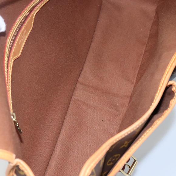 LOUIS VUITTON Monogram Gibeciere GM Shoulder Bag M42246 LV Auth PP294 - Picture 16 of 16